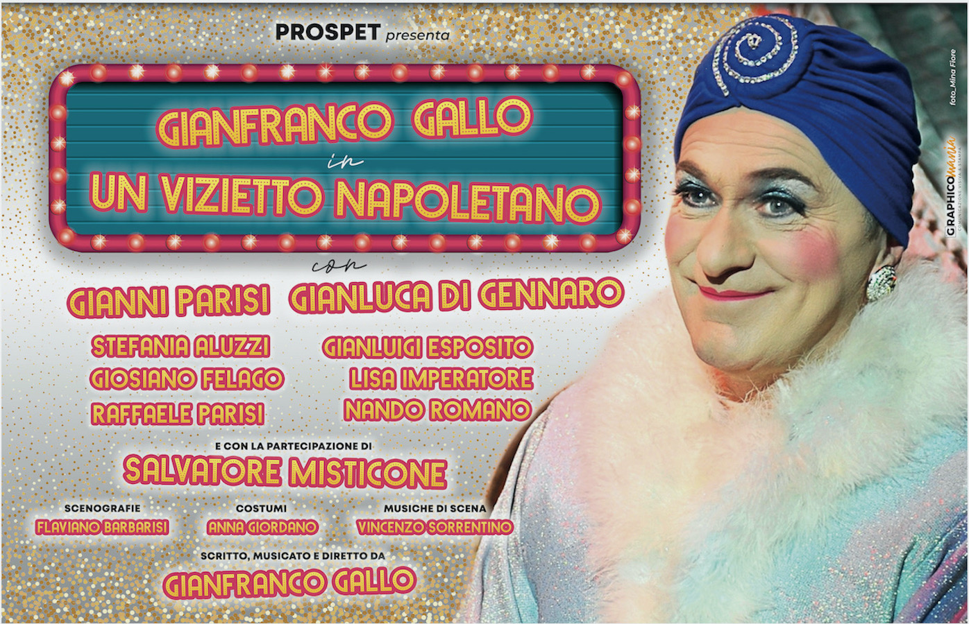 GIANFRANCO GALLO in “Un vizietto napoletano” al Teatro Augusteo